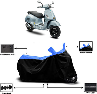 Amexride Two Wheeler Cover for Vespa(GTS Super 300, Multicolor)