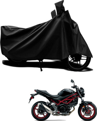 KEDIT Two Wheeler Cover for Suzuki(SV650 BS6, Black)