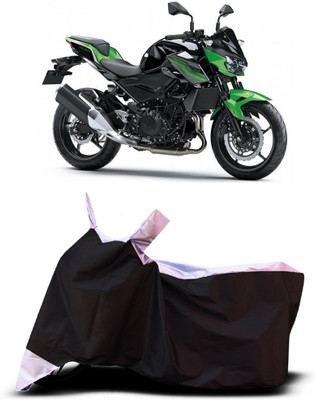 VESMEI Two Wheeler Cover for Kawasaki(Z250 BS6, White)