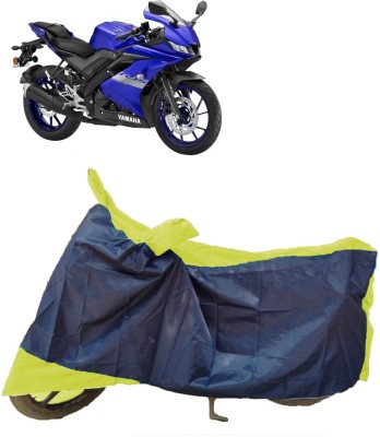 AutoFave Two Wheeler Cover for Yamaha(YZF-R15 V3 BS6, Multicolor)