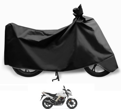 Auto Hub Two Wheeler Cover for Honda(CB Unicorn, Black)