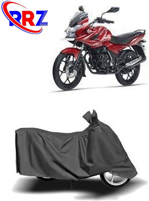 RRZ Waterproof Two Wheeler Cover for Bajaj(Discover 150 f, Grey)