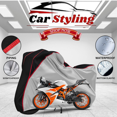 Car Styling Waterproof Two Wheeler Cover for KTM(RC 200 BS6, Multicolor)