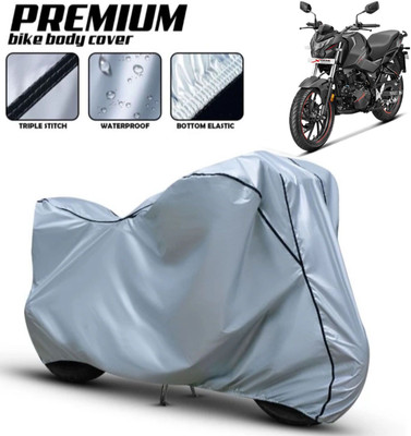 AutoGalaxy Waterproof Two Wheeler Cover for Hero(Xtreme 160 R, Silver)