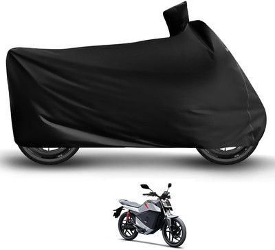 Auto Hub Waterproof Two Wheeler Cover for Ola(Roadster, Black)