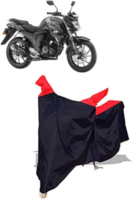 Amexride Two Wheeler Cover for Yamaha(FZ S FI (V 2.0) BS6, Black)