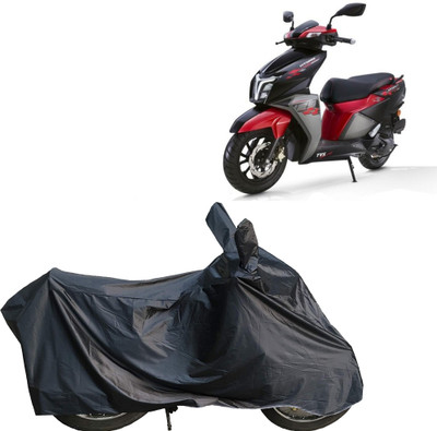 Aoriyon Waterproof Two Wheeler Cover for TVS(NTORQ, Grey)