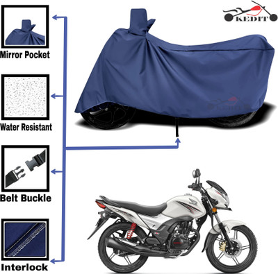 AASHTIK MART Two Wheeler Cover for Honda(Blue)