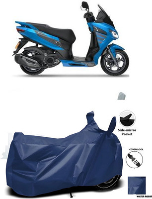 smwzxyu Waterproof Two Wheeler Cover for Aprilia(Blue)
