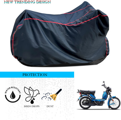 ANTHUB Waterproof Two Wheeler Cover for TVS(XL 100, Black)