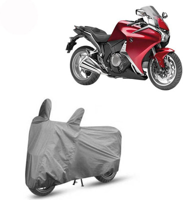 DeepShakshi AUTOMOTIVE Waterproof Two Wheeler Cover for TVS(Victor GLX, Grey)