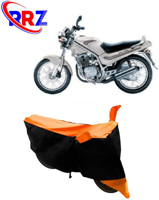 RRZ Waterproof Two Wheeler Cover for Kinetic(GF 170, Black, Orange)