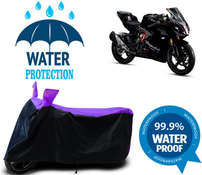 RTS COLLECTIONS Waterproof Two Wheeler Cover for TVS(Apache RTR 310 BS6, Multicolor)