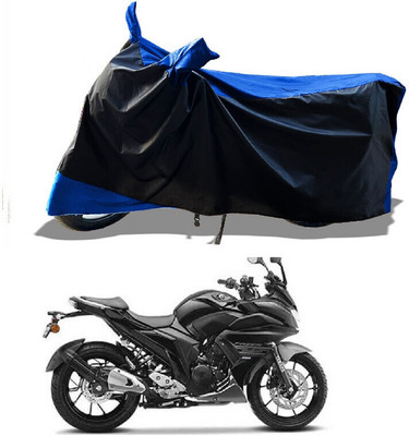 DeepShakshi AUTOMOTIVE Waterproof Two Wheeler Cover for Yamaha(Fazer 25 BS6, Blue)