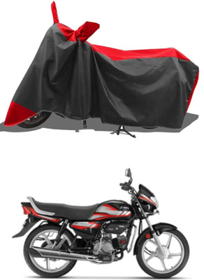 Mdstar Waterproof Two Wheeler Cover for Hero(HF Deluxe, Black)