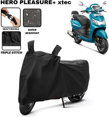 SRP PRODUCT Waterproof Two Wheeler Cover for Hero(Pleasure, Black)