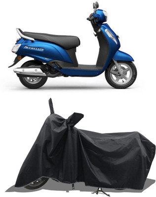 Wegather Waterproof Two Wheeler Cover for Suzuki(Access 125, Black)