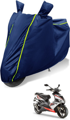 Auto Hub Waterproof Two Wheeler Cover for Aprilia(SR 150, Blue)