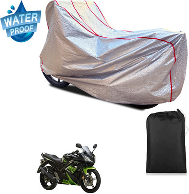 PAGORA Waterproof Two Wheeler Cover for Yamaha(YZF R15S, Silver)