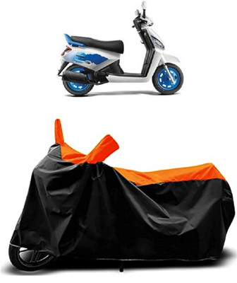 VESMEI Two Wheeler Cover for Mahindra(Gusto Electric BS6, Orange)