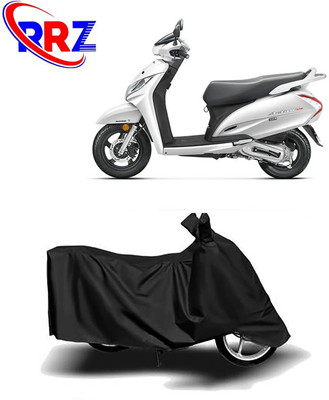 RRZ Waterproof Two Wheeler Cover for Honda(Activa 125, Black)