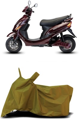 VESMEI Two Wheeler Cover for Hero(Electric Wave Dx, Blue)