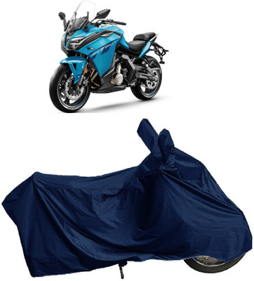 DIGGU Two Wheeler Cover for CFMoto(650GT BS6, Blue)