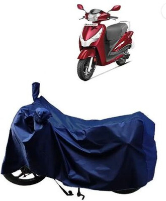 JVBRANGI Waterproof Two Wheeler Cover for Hero(Destini 125, Blue)