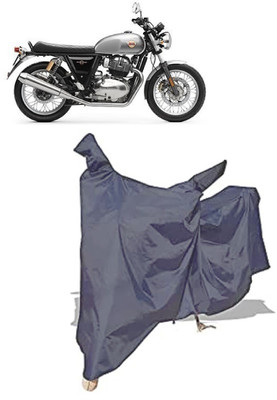 Amexride Two Wheeler Cover for Royal Enfield(Interceptor 650, Grey)