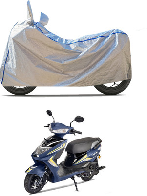 CODOKI Waterproof Two Wheeler Cover for Ampere(Zeal, Silver)