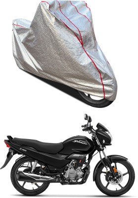 AutoGalaxy Waterproof Two Wheeler Cover for Hero(Super Splendor, Silver)