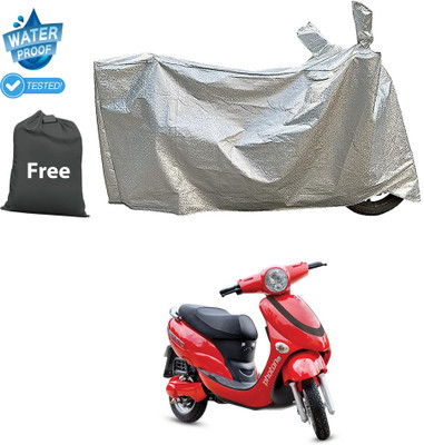 CODOKI Waterproof Two Wheeler Cover for Hero(Electric Photon BS6, Silver)
