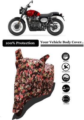 Amexride Two Wheeler Cover for Triumph(Street Scrambler BS6, Multicolor)