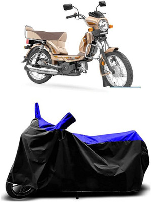 VESMEI Two Wheeler Cover for TVS(XL 100 Heavy Duty, Blue)