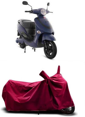 Coxtor Waterproof Two Wheeler Cover for Hero Electric(Electric Photon BS6, Maroon)