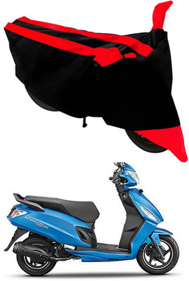 Furious3D Two Wheeler Cover for Hero(Maestro Edge 125, Red, Black)