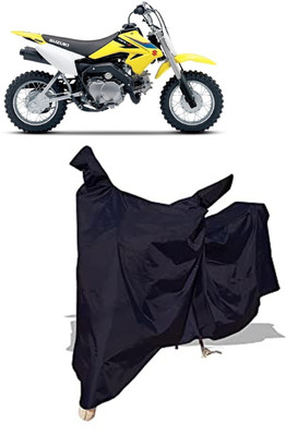 Amexride Two Wheeler Cover for Suzuki(DR-Z50 BS6, Black)