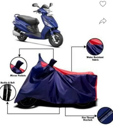 HYBRIDS COLLECTION Two Wheeler Cover for TVS(XL 100, Multicolor)