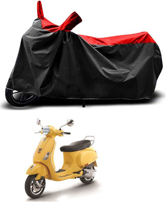 MMSSTAR Waterproof Two Wheeler Cover for Vespa(VXL 150 BS6, Red)