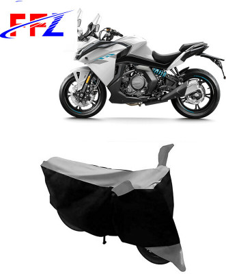 FFZ Waterproof Two Wheeler Cover for CFMoto(650GT, Black, Grey)