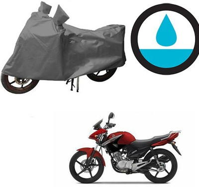 DeepShakshi AUTOMOTIVE Waterproof Two Wheeler Cover for Yamaha(YBR 125, Grey)