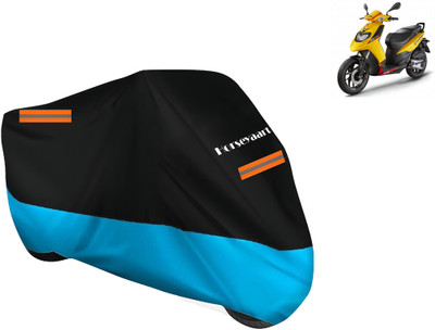 Horseyaart Waterproof Two Wheeler Cover for Aprilia(SXL 125 BS6, Blue)