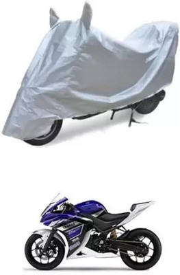 KD PRODUCTS Two Wheeler Cover for Yamaha(YZF R25, Silver)