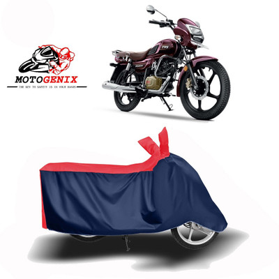 DeepShakshi AUTOMOTIVE Waterproof Two Wheeler Cover for TVS(Radeon, Red, Blue)