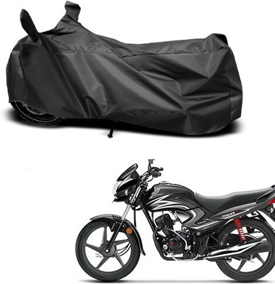Mdstar Waterproof Two Wheeler Cover for Honda(Dream, Black)