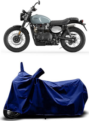 VESMEI Two Wheeler Cover for Triumph(Street Scrambler BS6, Blue)