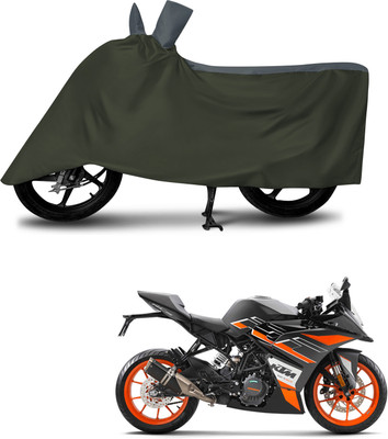 DeepShakshi AUTOMOTIVE Waterproof Two Wheeler Cover for KTM(RC 125, Multicolor)