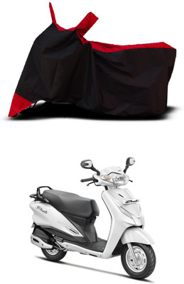 VESMEI Two Wheeler Cover for Hero(Duet LX 110CC, Red)