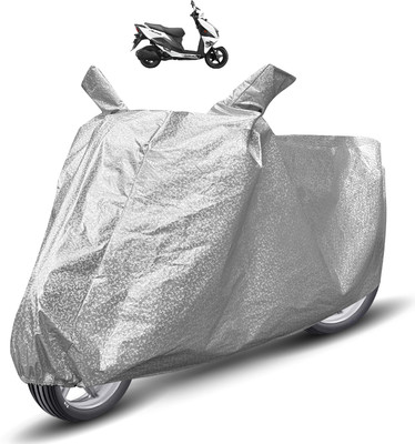 Auto Hub Waterproof Two Wheeler Cover for Suzuki(Avenis 125, Silver)