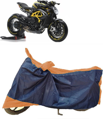 AutoFave Two Wheeler Cover for MV Agusta(Dragster800 RR, Multicolor)